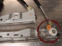Mecanisme+moteur leve-glace AVG - CITROEN - 9802740880