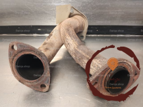 Tube echappement - LEXUS - 1741031K60