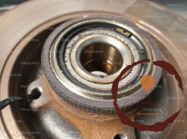 Disque arriere - PEUGEOT - 424932