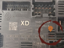 Platine fusible AV - NISSAN
