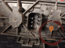 Mecanisme+moteur leve-glace AVG - CHRYSLER - K04894527AA