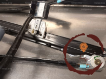 Mecanisme+moteur leve-glace AVG - CHRYSLER - K04894527AA