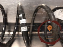 Ressort amortisseur ARG - NISSAN
