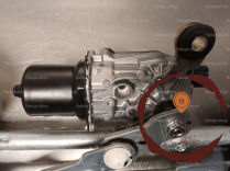 Moteur essuie-glace AV - NISSAN