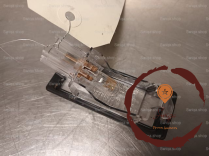 Eclaireur plaque de police g - RENAULT - 80900153181