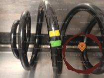 Ressort amortisseur ARD - RENAULT