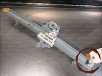 Mecanisme+moteur leve-glace AVD - NISSAN