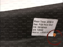 Tablette plage AR - NISSAN