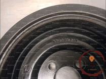 Poulie de vilebrequin - SKODA - 4L105243