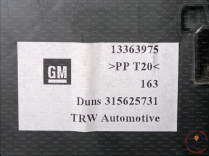 Commande de chauffage - OPEL - 13468064
