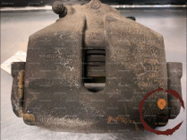 Etrier de frein AVD - VOLKSWAGEN - 1K0615124E