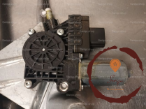 Mecanisme+moteur leve-glace AVD - JAGUAR - C2S51553