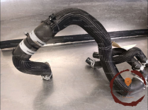 Durit inferieure radiateur - NISSAN