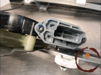 Mecanisme+moteur leve-glace AVG - RENAULT