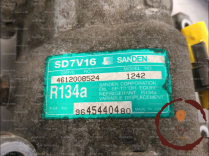 Compresseur air conditionne - CITROEN - 9800851980