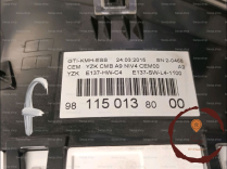 Bloc compteurs - PEUGEOT - 9822720680