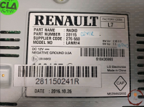 Autoradio - RENAULT - 281157000R