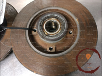 Disque arriere - PEUGEOT - 424932