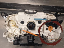 Commande de chauffage - MAZDA - DF7161190C