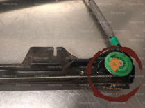Mecanisme+moteur leve-glace AVG - JAGUAR - C2S51554