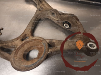 Triangle inf ARG - MERCEDES - A1643501906