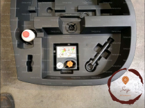 Bac roue de secours - NISSAN