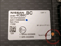 Platine fusible habitacle - NISSAN