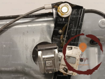 Mecanisme+moteur leve-glace AVG - MERCEDES - A2518200742