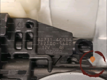 Mecanisme+moteur leve-glace AVD - NISSAN