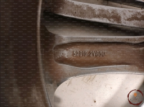 Jante aluminium 1 - HYUNDAI - 529102Y600