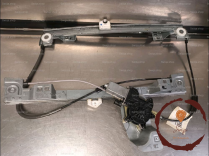 Mecanisme+moteur leve-glace AVD - MERCEDES