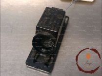 Eclaireur plaque de police d - NISSAN