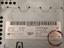 Autoradio - MERCEDES - 203870628980