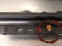 Bouton de warning - RENAULT