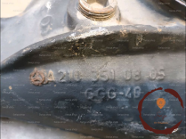 Pont arriere - MERCEDES - A203350276480