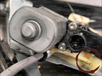 Mecanisme+moteur leve-glace AVD - MERCEDES