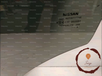 Glace porte AR g - NISSAN