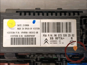 Commande de chauffage - CITROEN