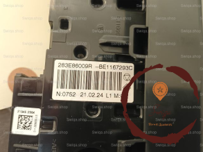 Bouton de warning - RENAULT