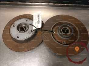 Disque arriere - PEUGEOT - 424932