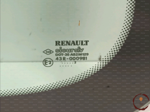 Glace porte coulissante g - RENAULT - 582302005663