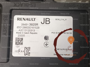 Platine fusible habitacle - RENAULT