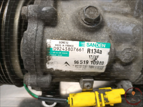 Compresseur air conditionne - PEUGEOT - 9822826880