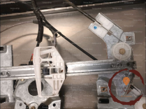 Mecanisme+moteur leve-glace AVD - CITROEN - 9222G1