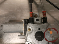 Mecanisme+moteur leve-glace AVD - CITROEN - 9222G1