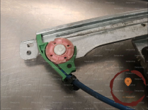 Mecanisme+moteur leve-glace AVD - CITROEN - 9222X2
