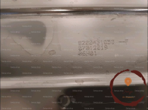 Support radiateur - MERCEDES